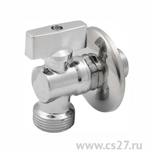 картинка Кран шар.FERAT LUXЕ - УГЛОВОЙ  1/2"х3/4" НР/НР | Центр Снабжения | Дальний Восток | Южно-Сахалинск