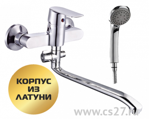 картинка 80182000-br Смеситель FERAT для ванны однорычажный | Центр Снабжения | Дальний Восток | Южно-Сахалинск
